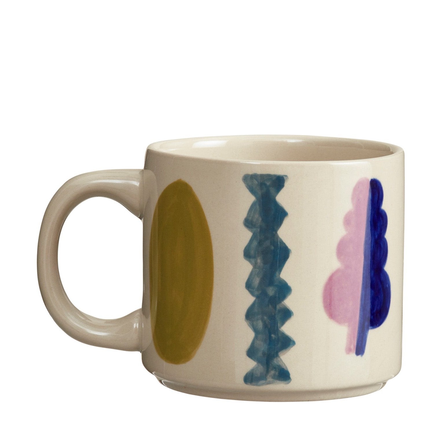 Multicolour Stoneware Bouquet Garni Mug