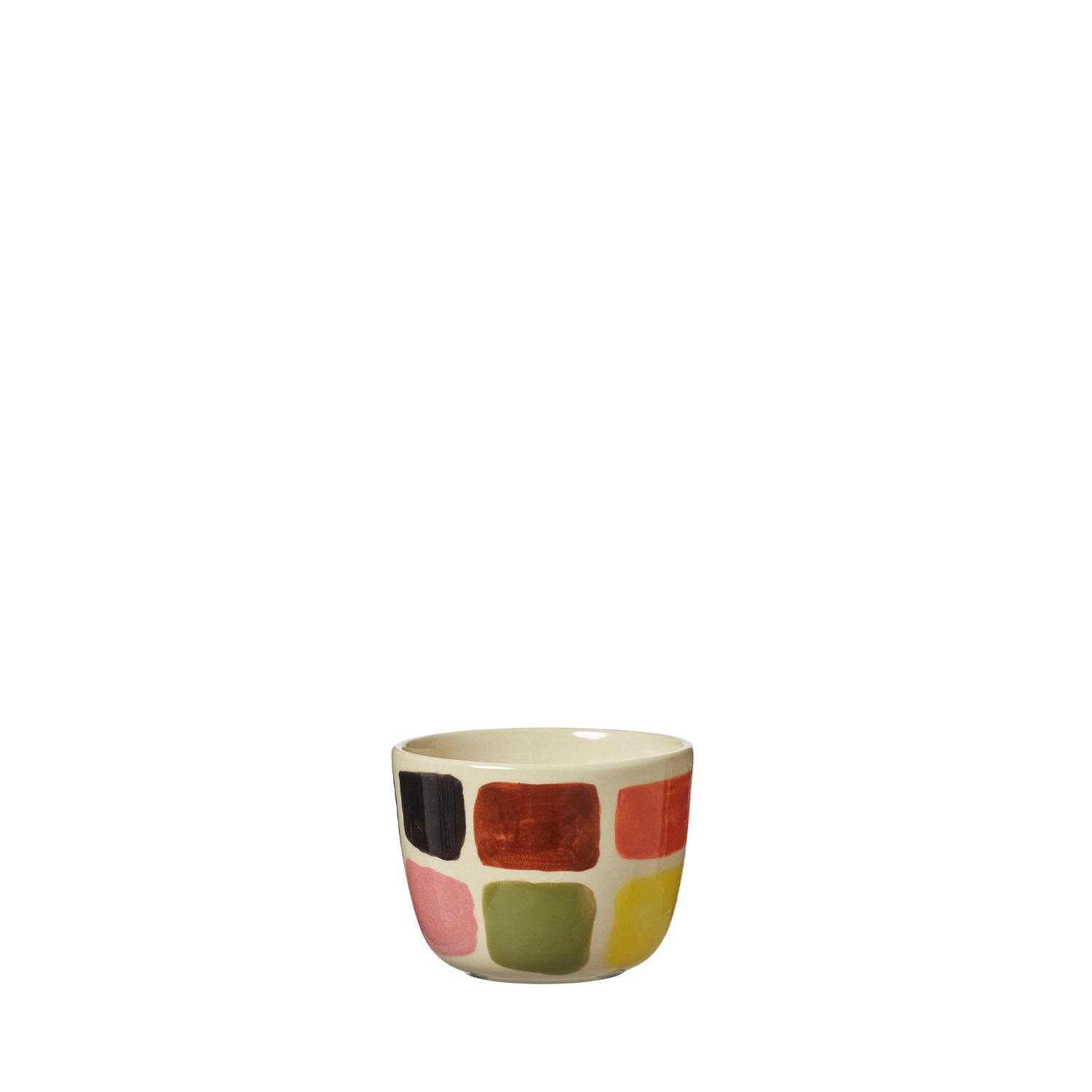 Multicolour Stoneware Mottle Pinch Pot