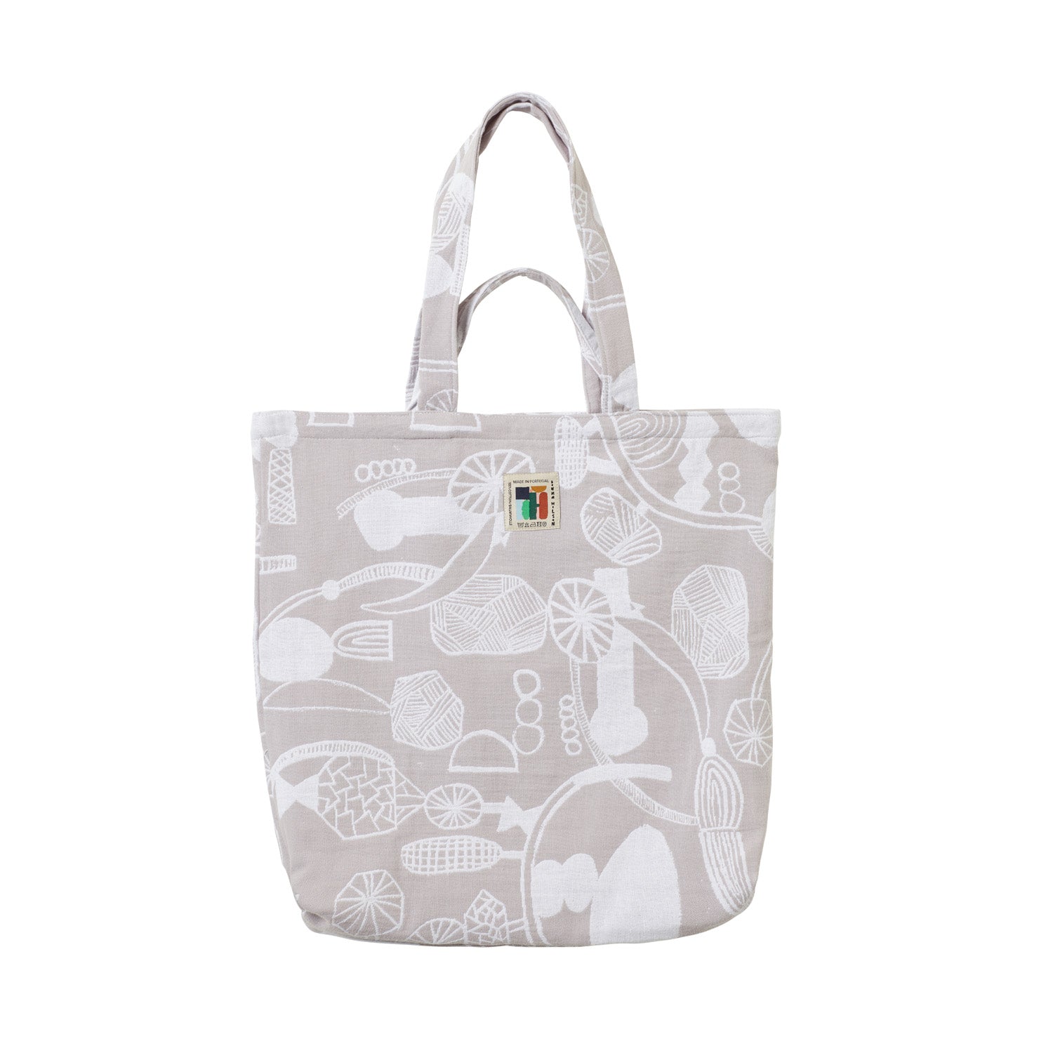 Doodle Dance Woven Tote Bag