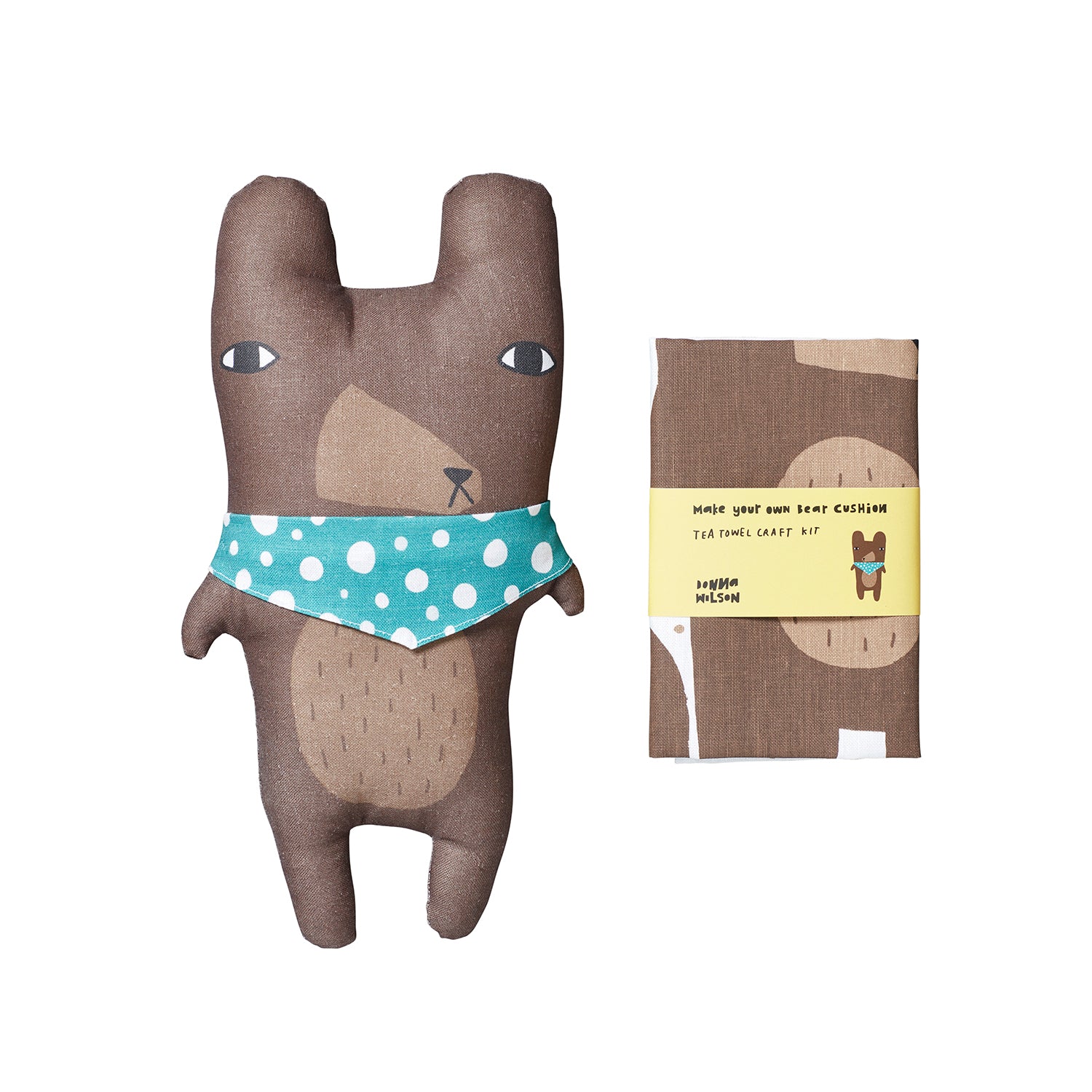 Make Your Own Bear Tea Towel Craft Kit